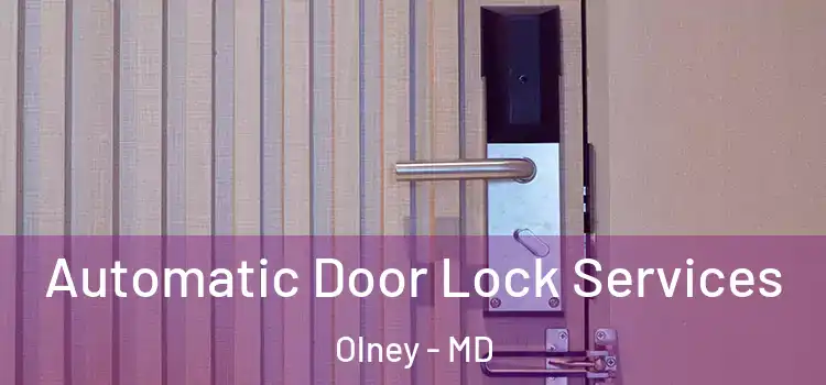 Automatic Door Lock Services Olney - MD