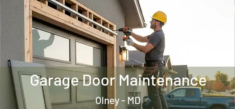 Garage Door Maintenance Olney - MD