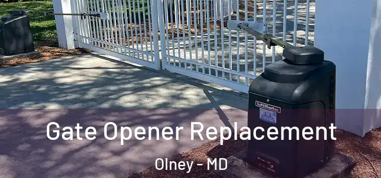 Gate Opener Replacement Olney - MD