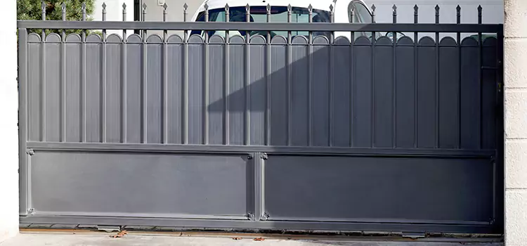 Metal Driveway Gate Installation Olney