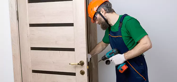 Replace Internal Door Handle with Lock Olney